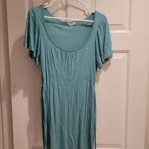 Matty M Turquoise Short Sleeve Top